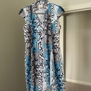 Reptile print sz 2 EP golf dress